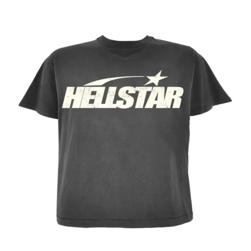 This picture 1 shows Hellstar Classic T-Shirt in Black from the front side