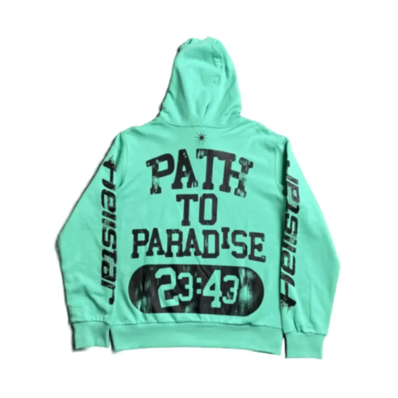 This picture 2 shows Hellstar Path To Paradise Hoodie (Green)